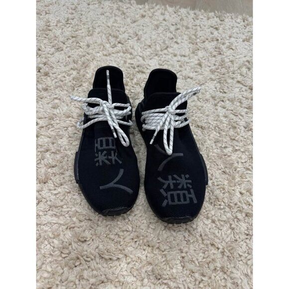 Adidas NMD Hu Pharrell Black GY0093 Size US M5.5 W6.5 - Picture 2 of 7